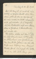 Seite 16, Tagebuch "Willendorf (ab 1926) | Joching | Neol. Grab b. Emmersdorf (NHMW-PRAE-BBB-36)